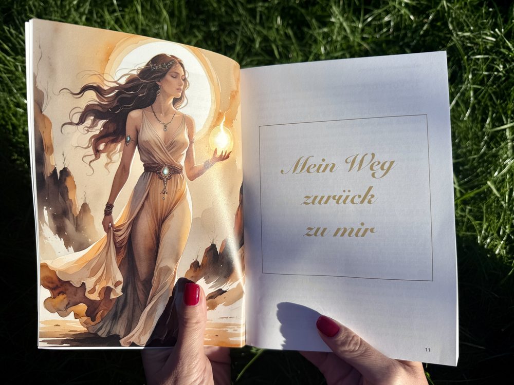 Illustrierte Kapitelseite Mein Weg zurück zu mir